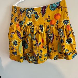 Anthropologie Maeve Floral Skirt. Size Large.  Perfect for the spring/summer.